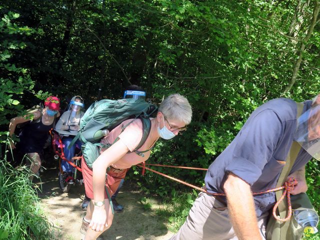 Randonnée joëlettes à Vresse